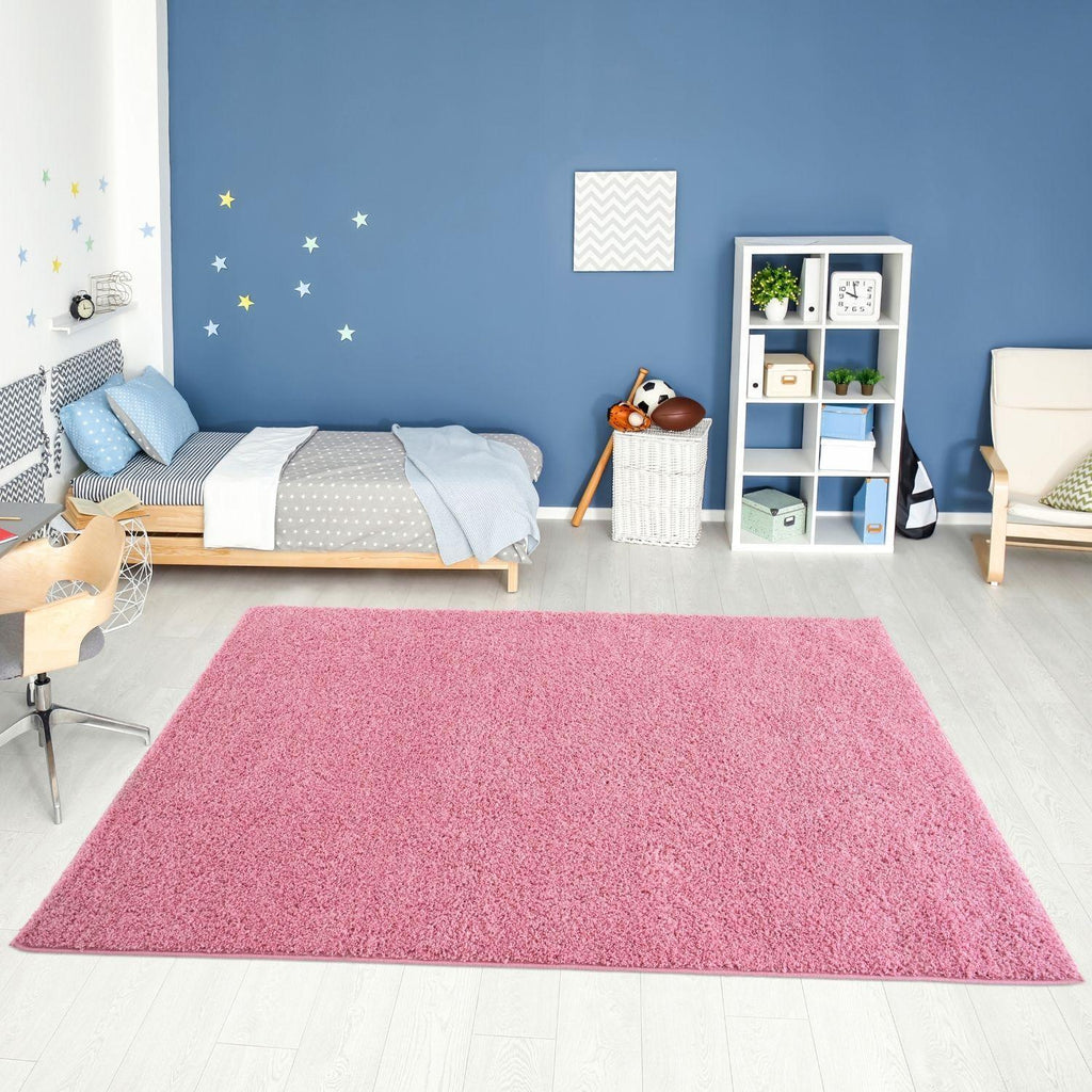 Myshaggy_Solid_Pink_Rug-13 - Bobobiy