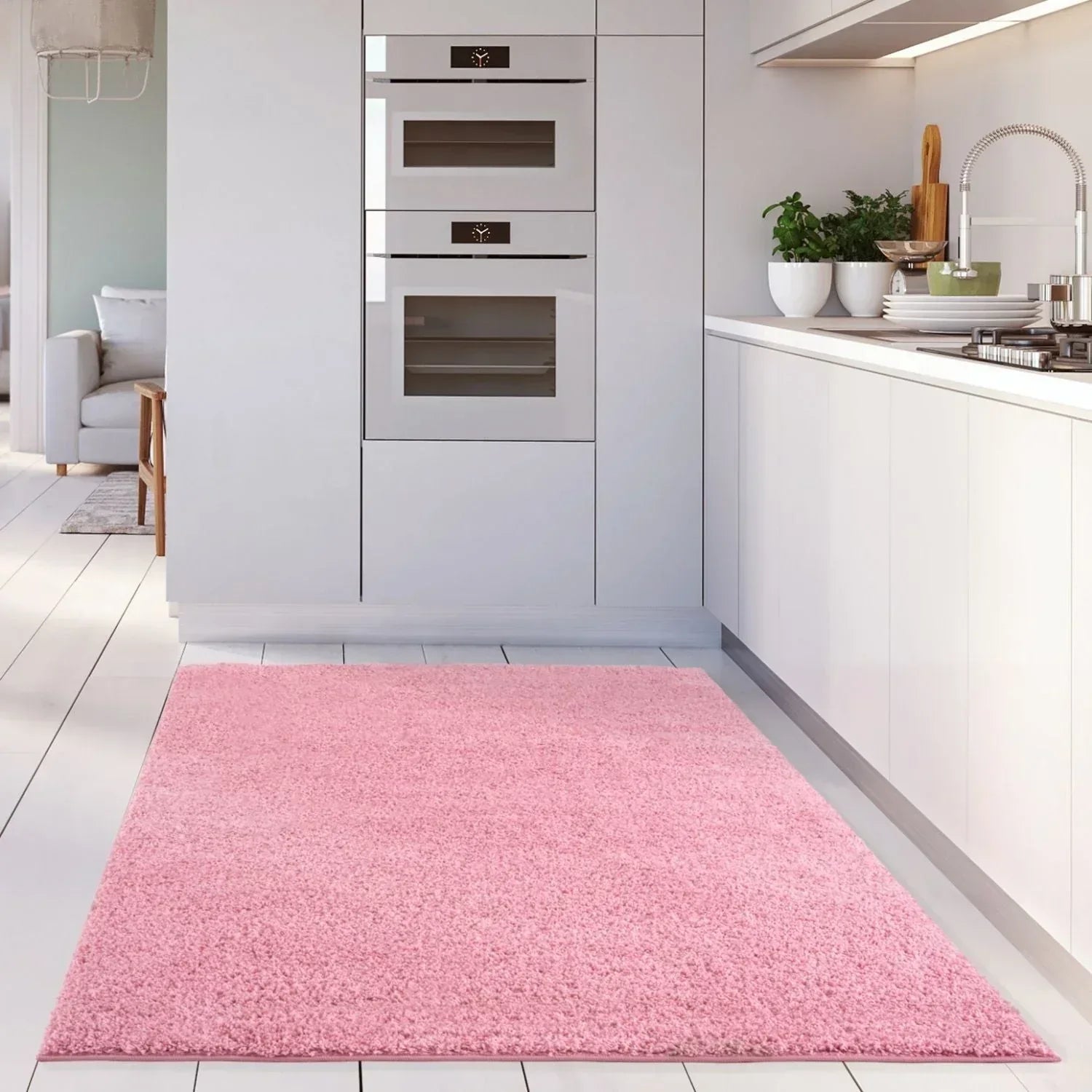 Myshaggy_Solid_Pink_Rug-15 - Bobobiy