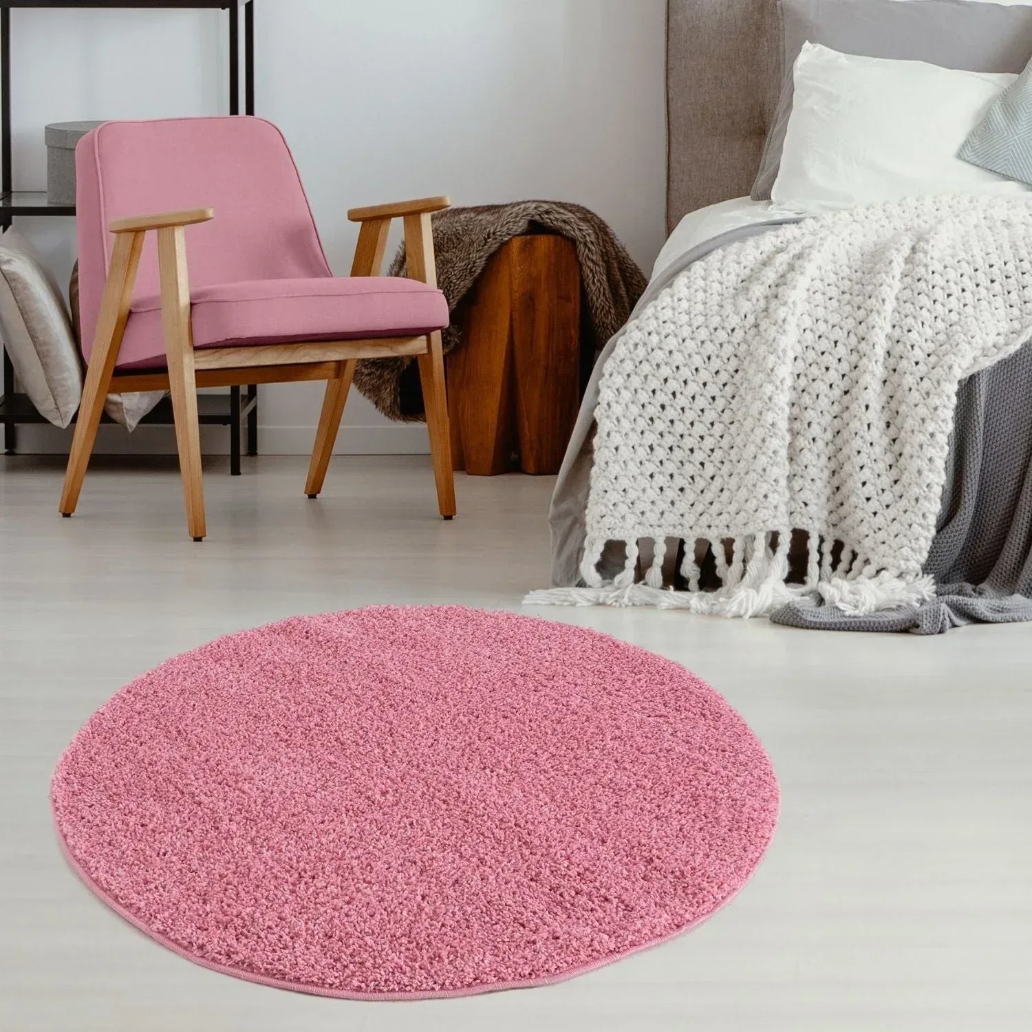 Myshaggy_Solid_Pink_Rug-19 - Bobobiy