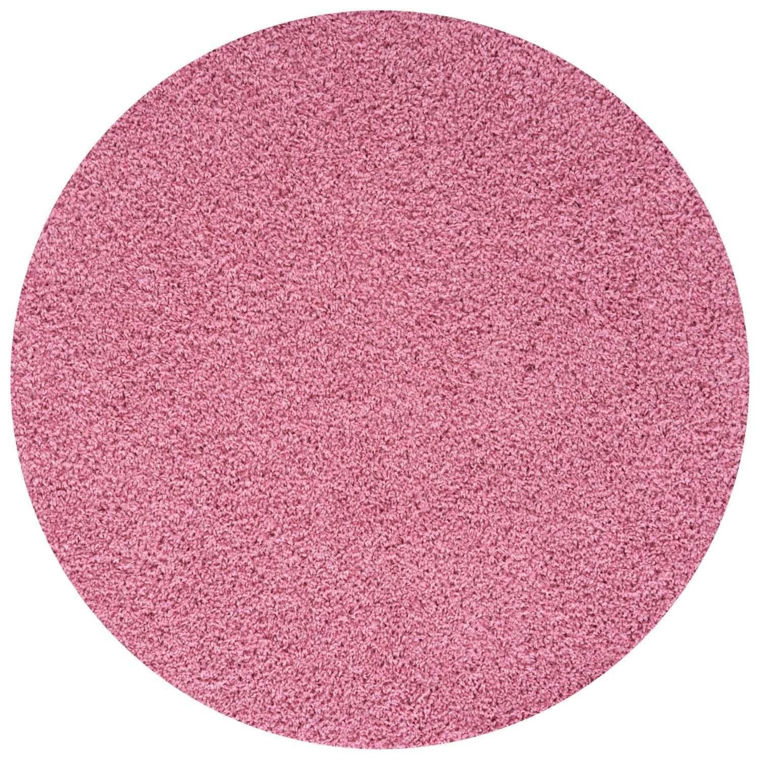Myshaggy_Solid_Pink_Rug-3 - Bobobiy