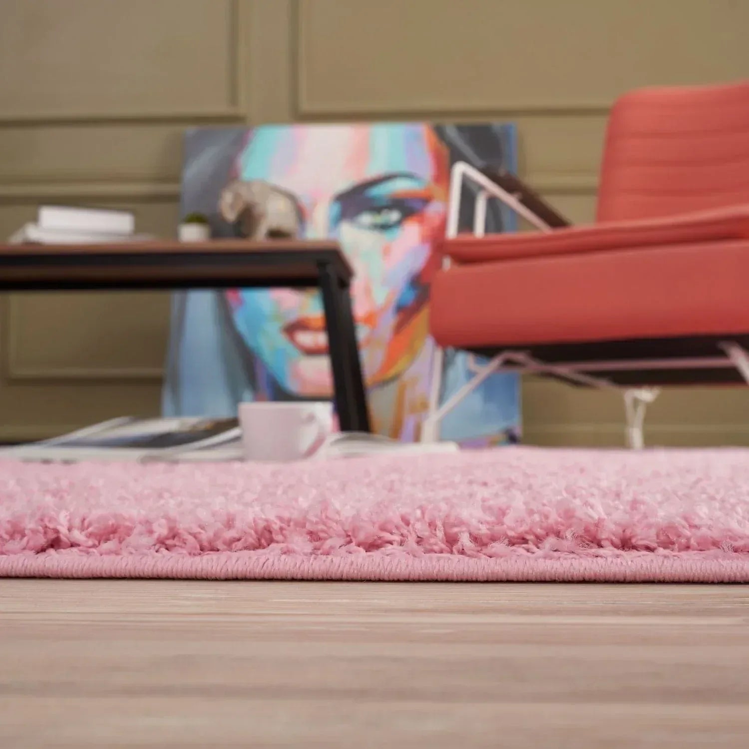 Myshaggy_Solid_Pink_Rug-7 - Bobobiy