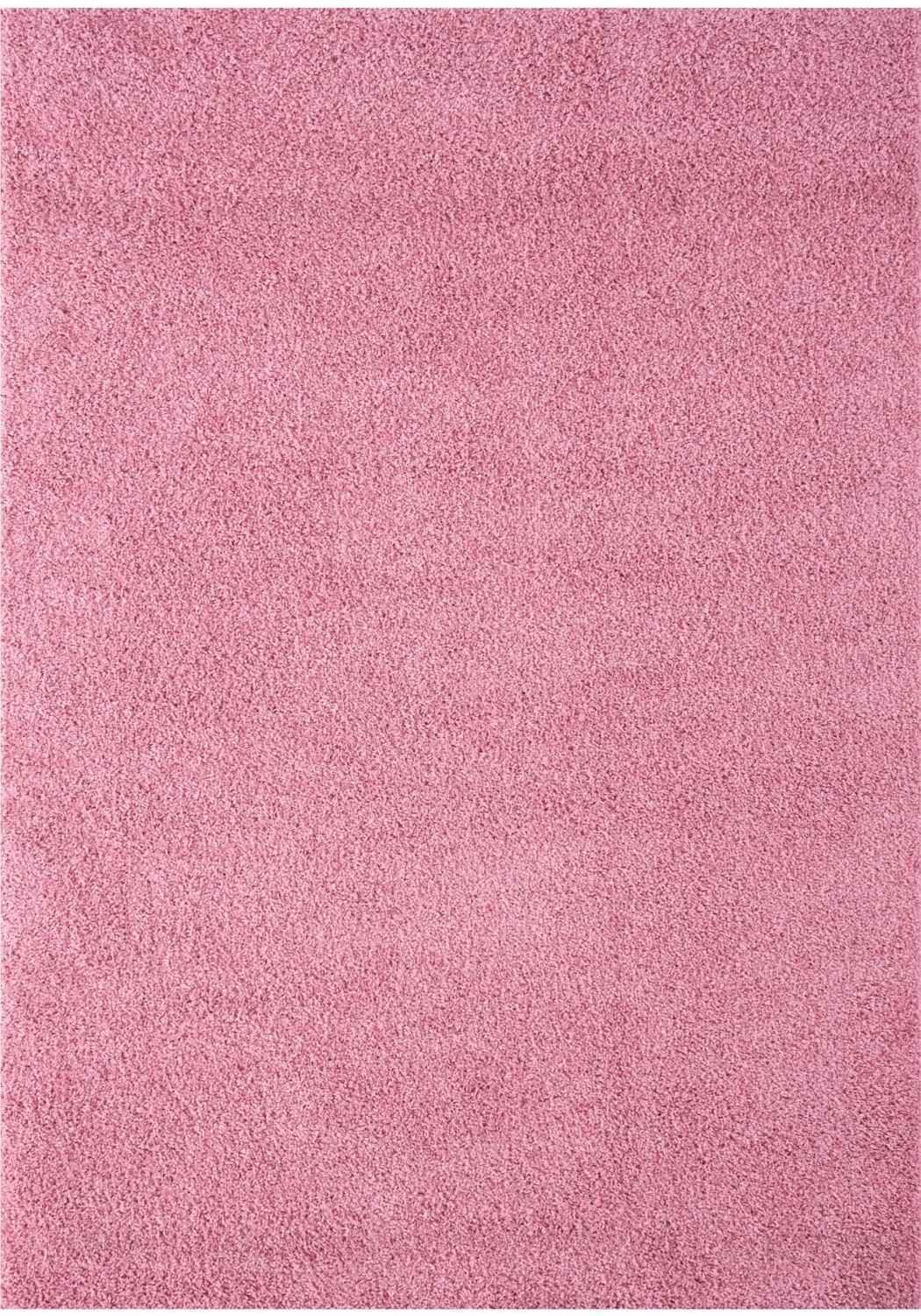 Myshaggy_Solid_Pink_Rug - Bobobiy