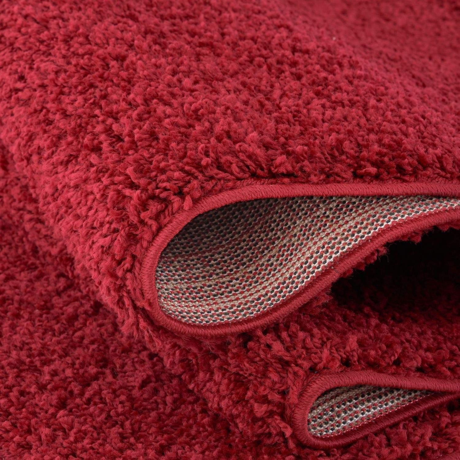 Myshaggy_Solid_Red_Rug-6 - Bobobiy