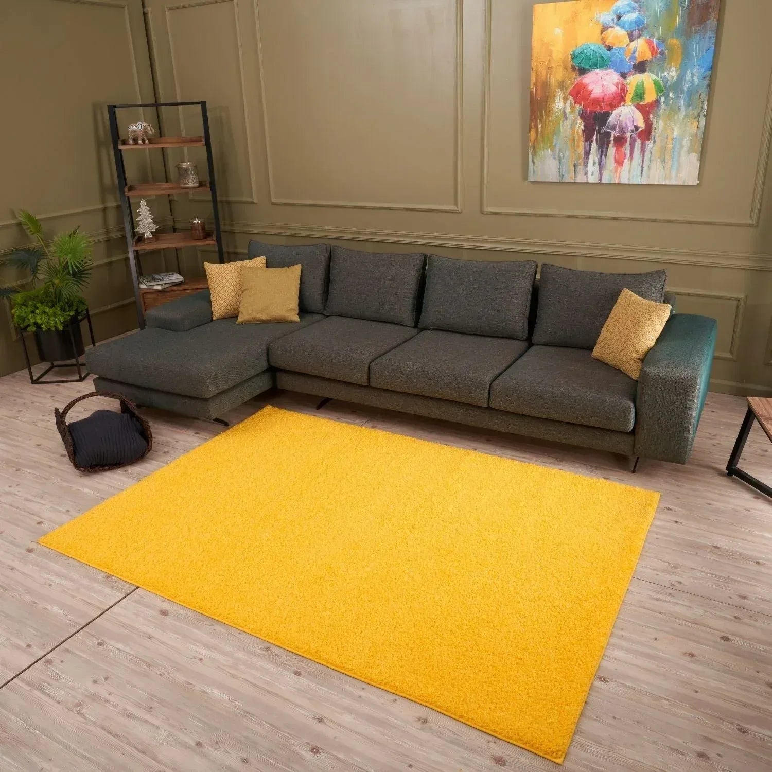 Myshaggy_Solid_Yellow_Rug-10 - Bobobiy