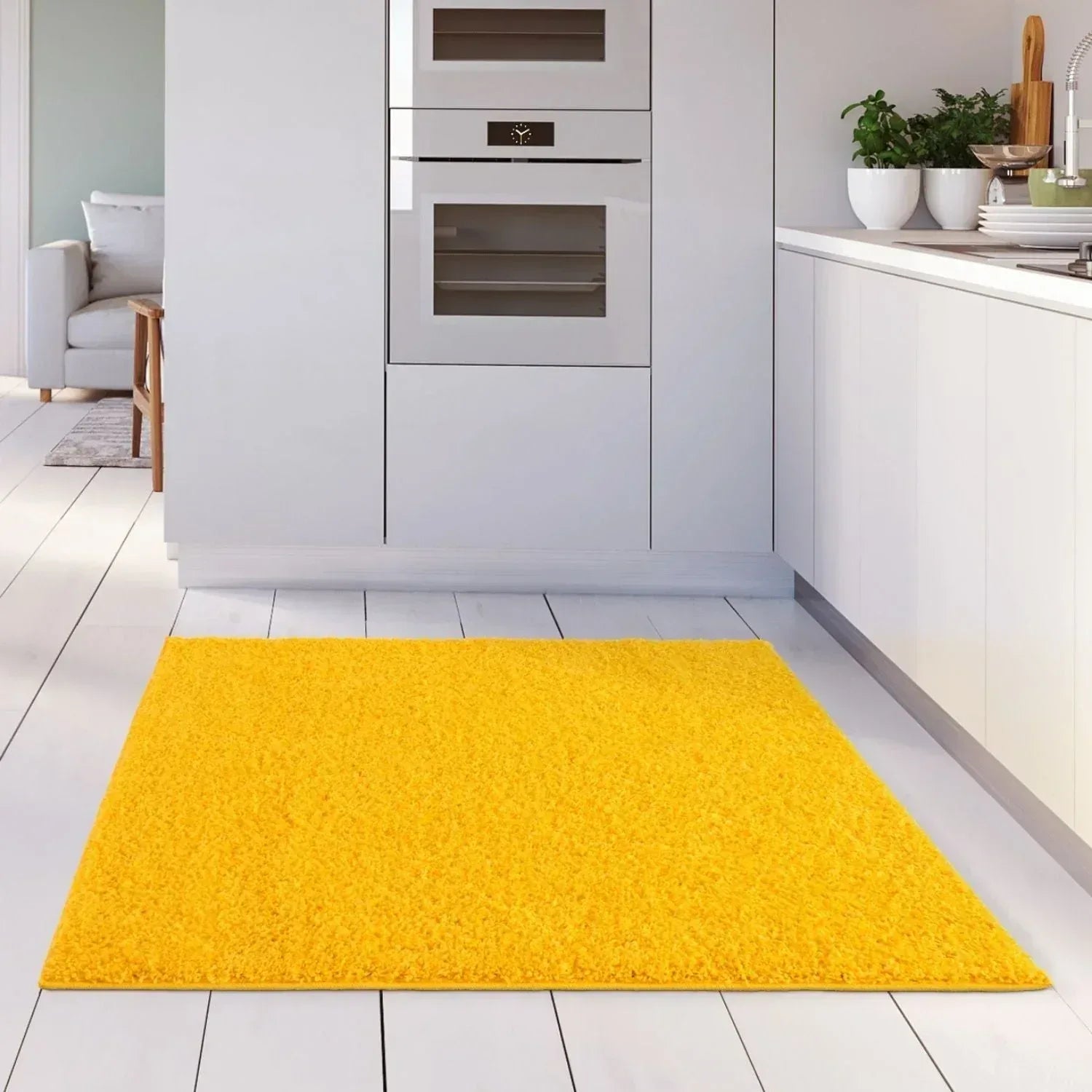 Myshaggy_Solid_Yellow_Rug-20 - Bobobiy