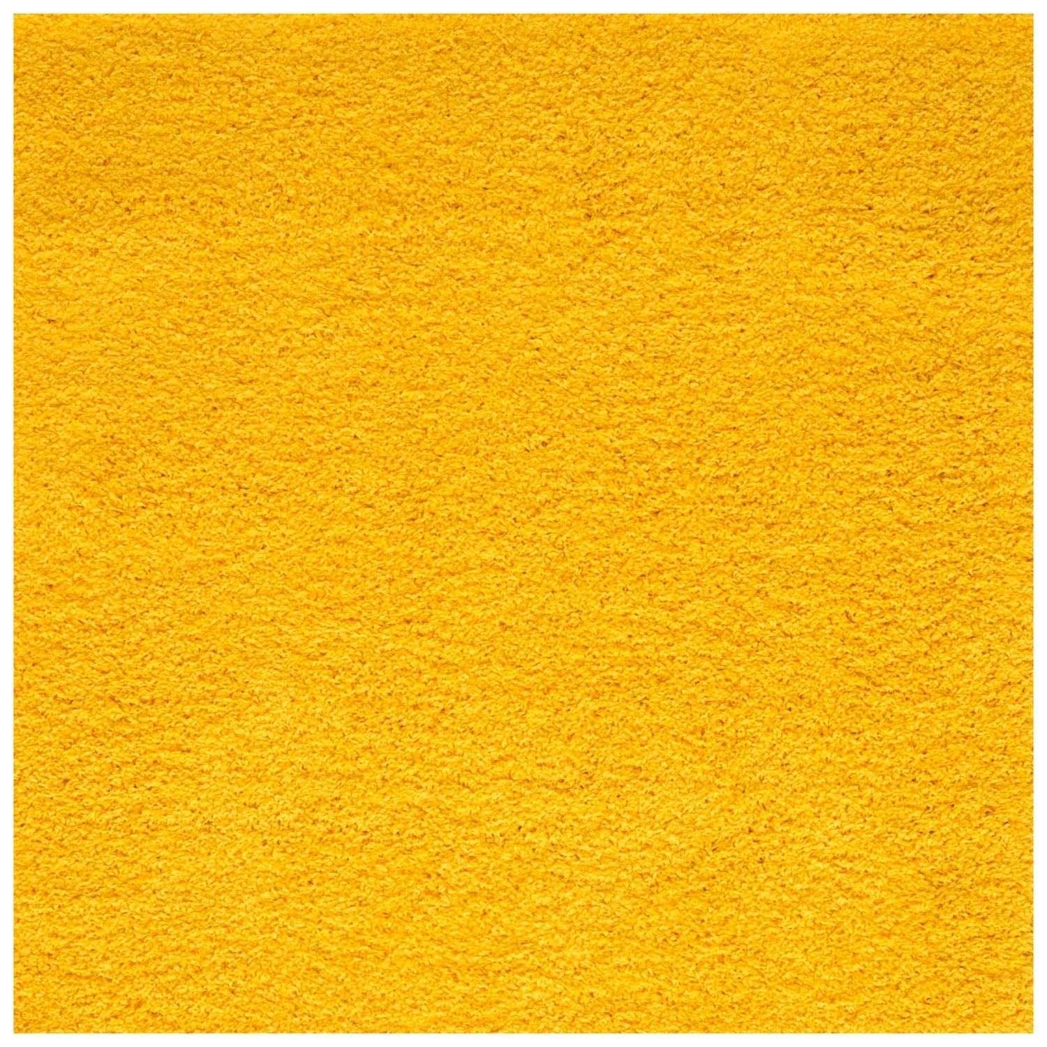 Myshaggy_Solid_Yellow_Rug-4 - Bobobiy