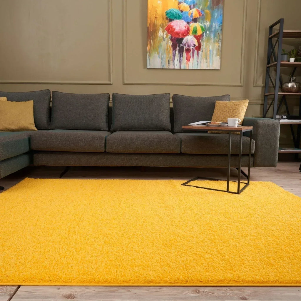 Myshaggy_Solid_Yellow_Rug-9 - Bobobiy