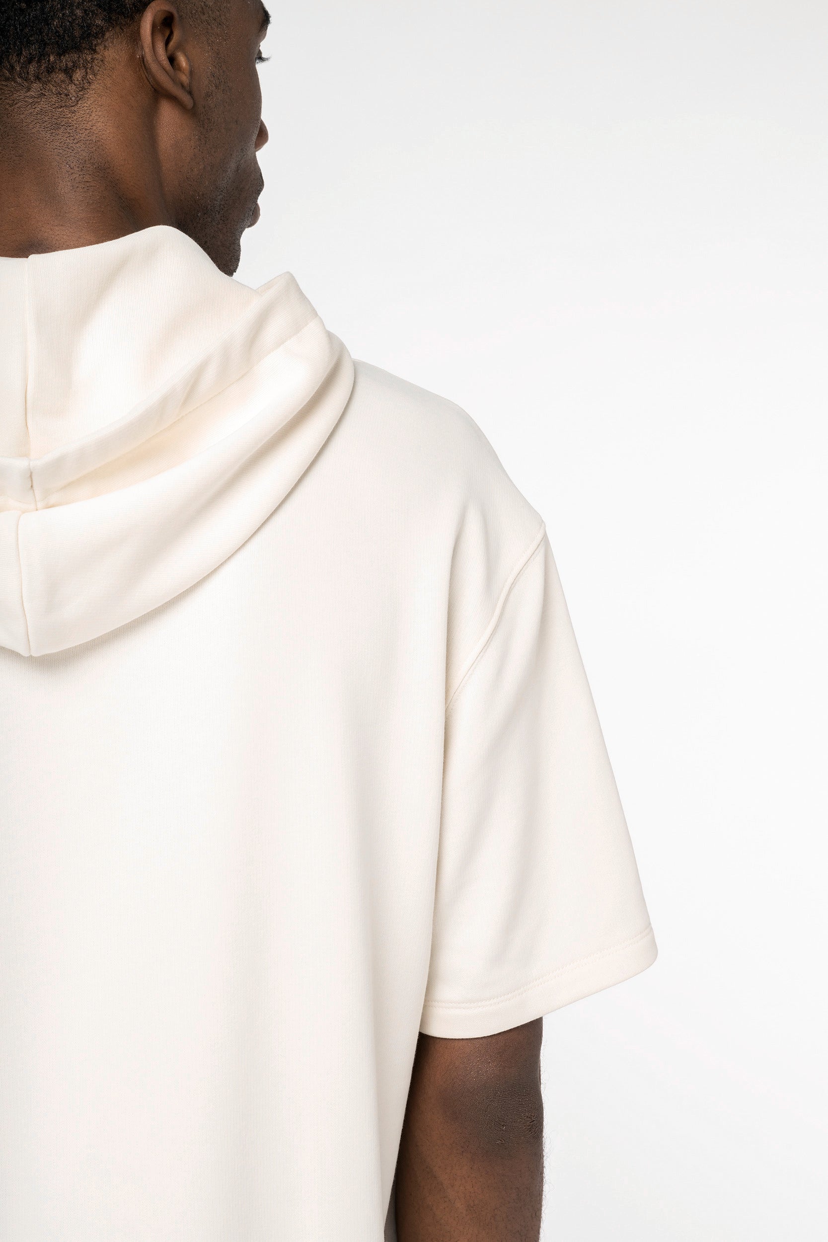 Organic Short Sleeve T-shirt Hoodie