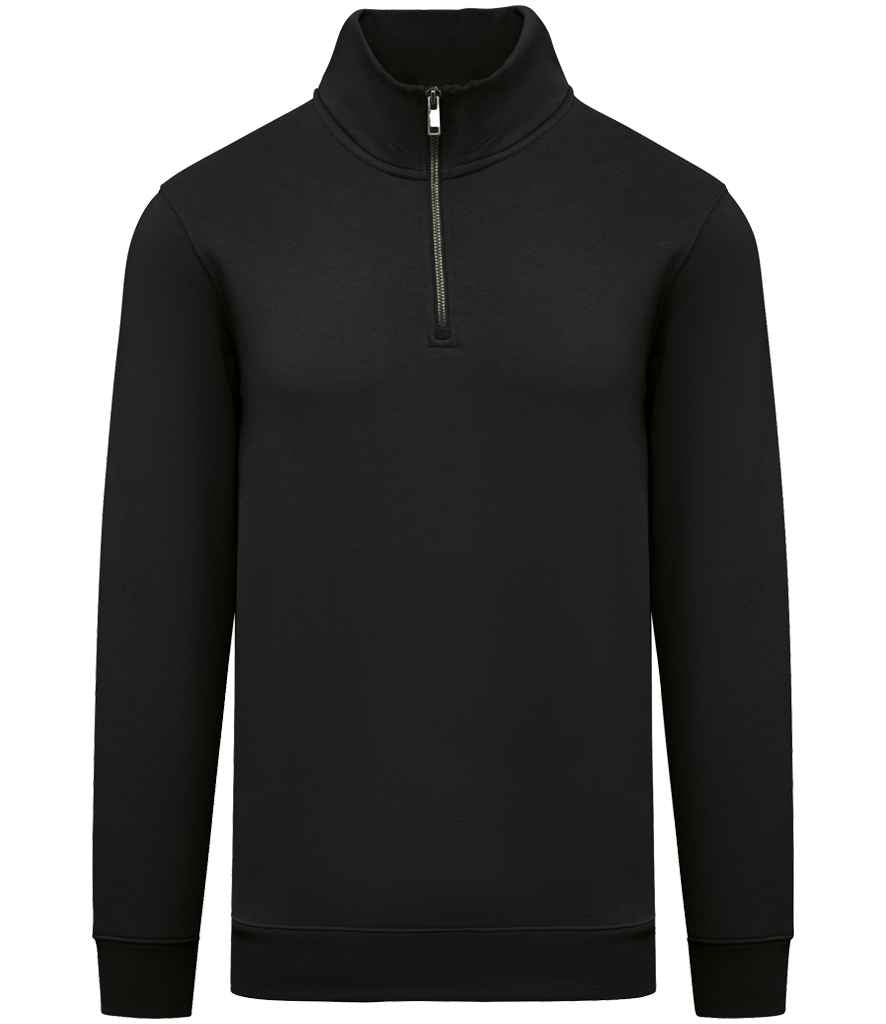 Organic Quarter Zip Sweatshirt: Mens