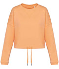 Organic Oversized Cropped Sweatshirt: Womens