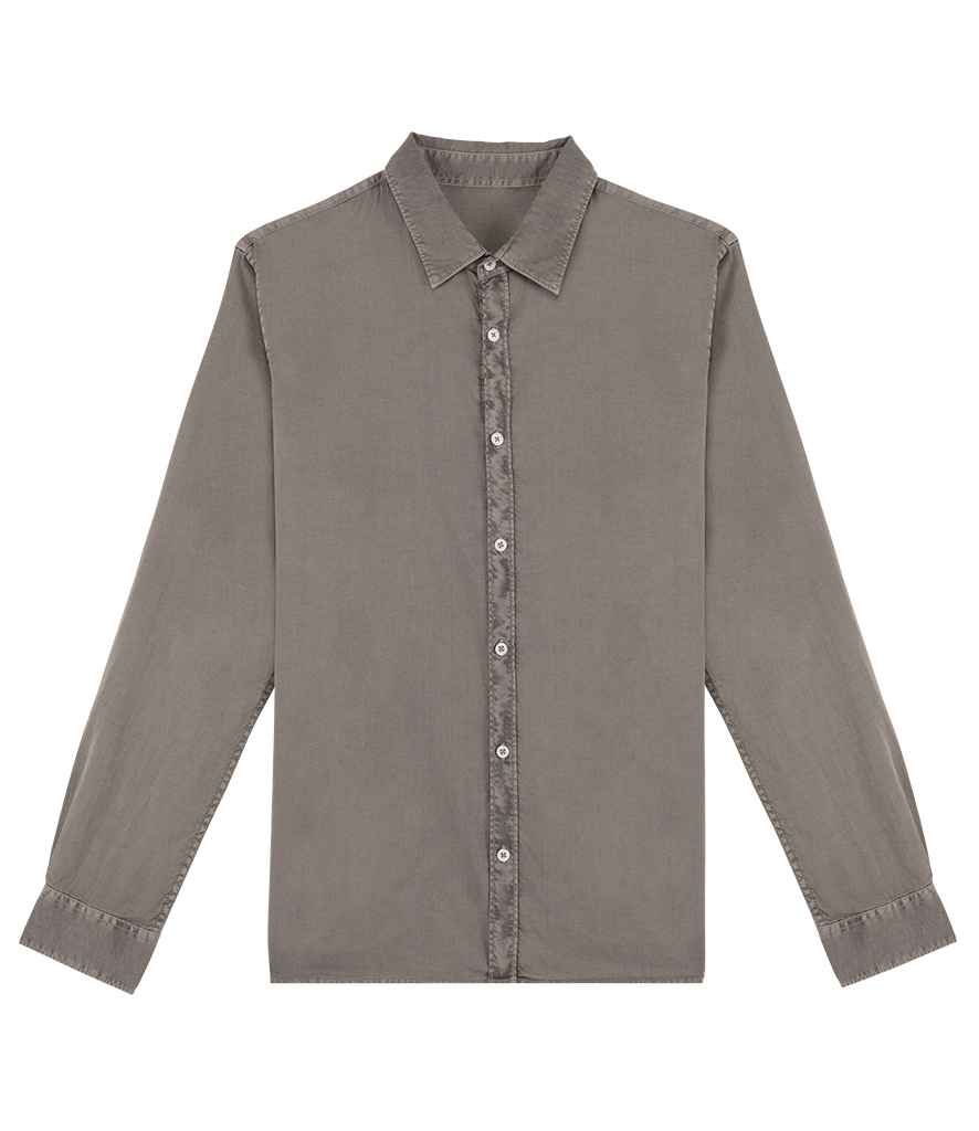 Organic Washed Long Sleeve Shirt