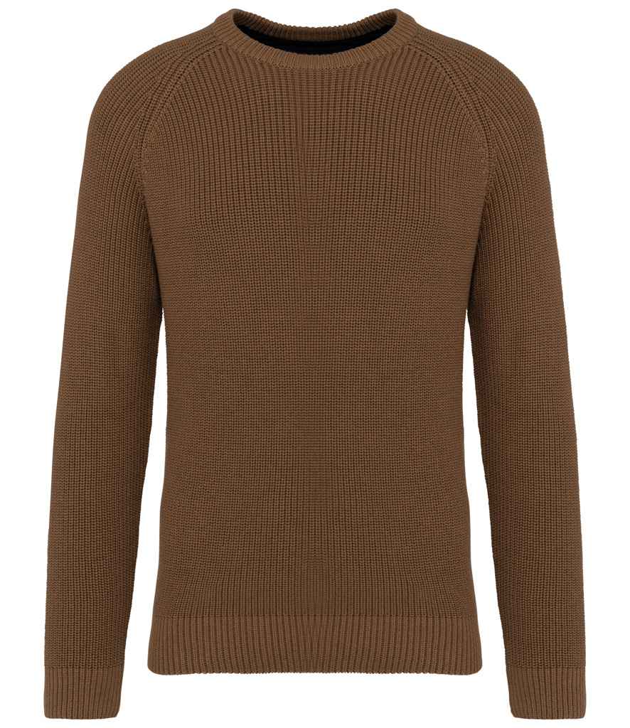 Organic & Recycled Polyester Chunky Knit Sweatshirt