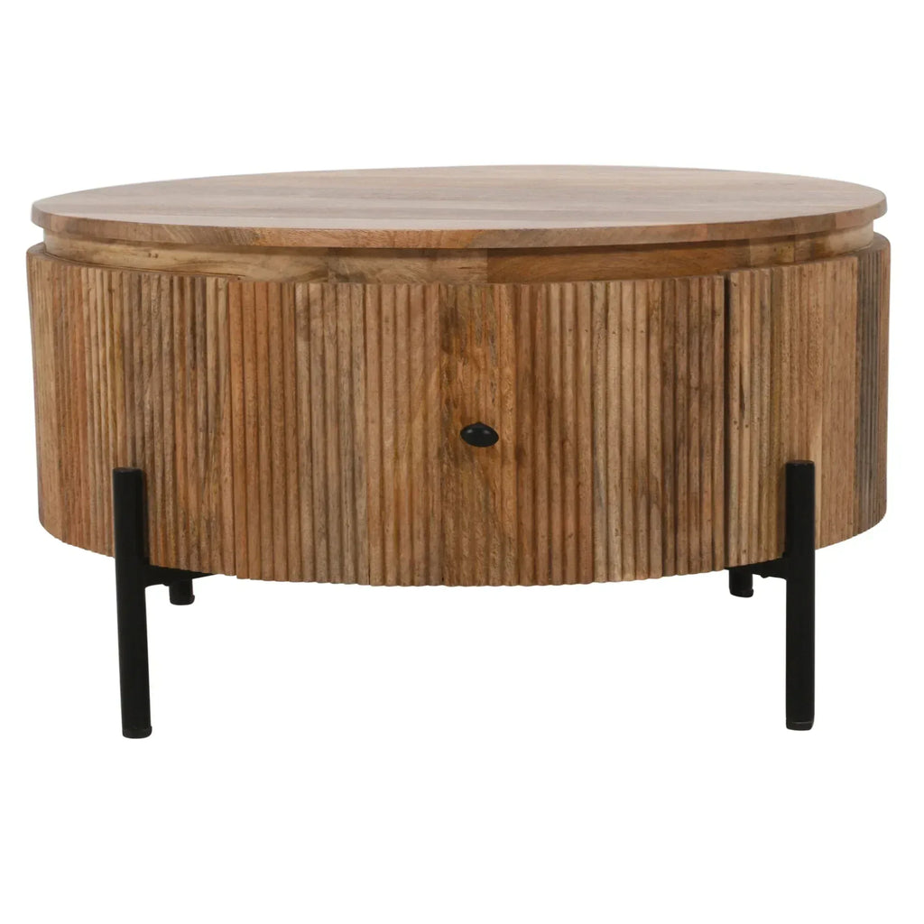 NW01-York-Natural-Solid-Wood-Coffee-Table-With-Metal-Legs - Bobobiy