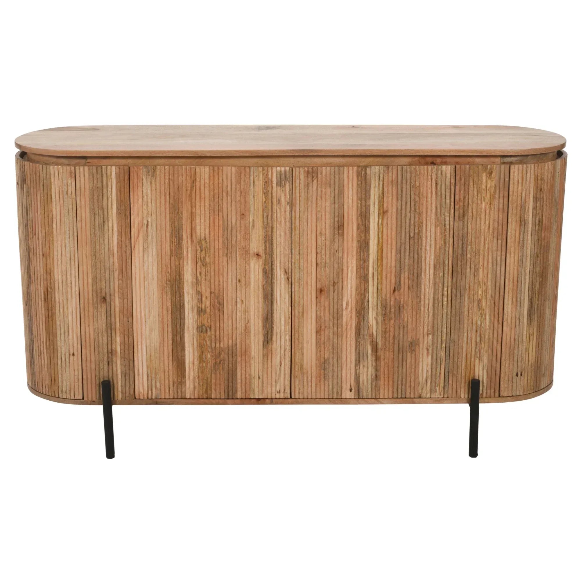 NW06-York-Solid-Wood-Sideboard-With-Metal-Legs-1 - Bobobiy