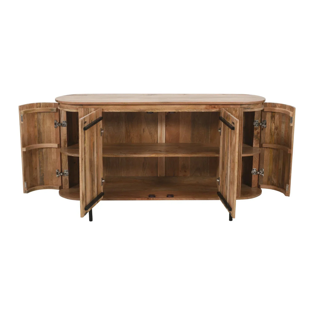 NW06-York-Solid-Wood-Sideboard-With-Metal-Legs-4 - Bobobiy