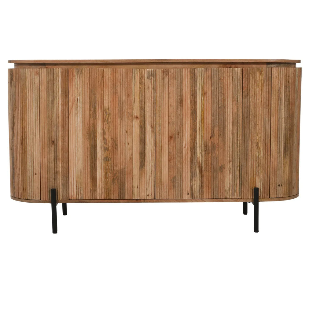 NW06-York-Solid-Wood-Sideboard-With-Metal-Legs - Bobobiy