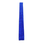Blue folded balance beam storage style cover with padded end