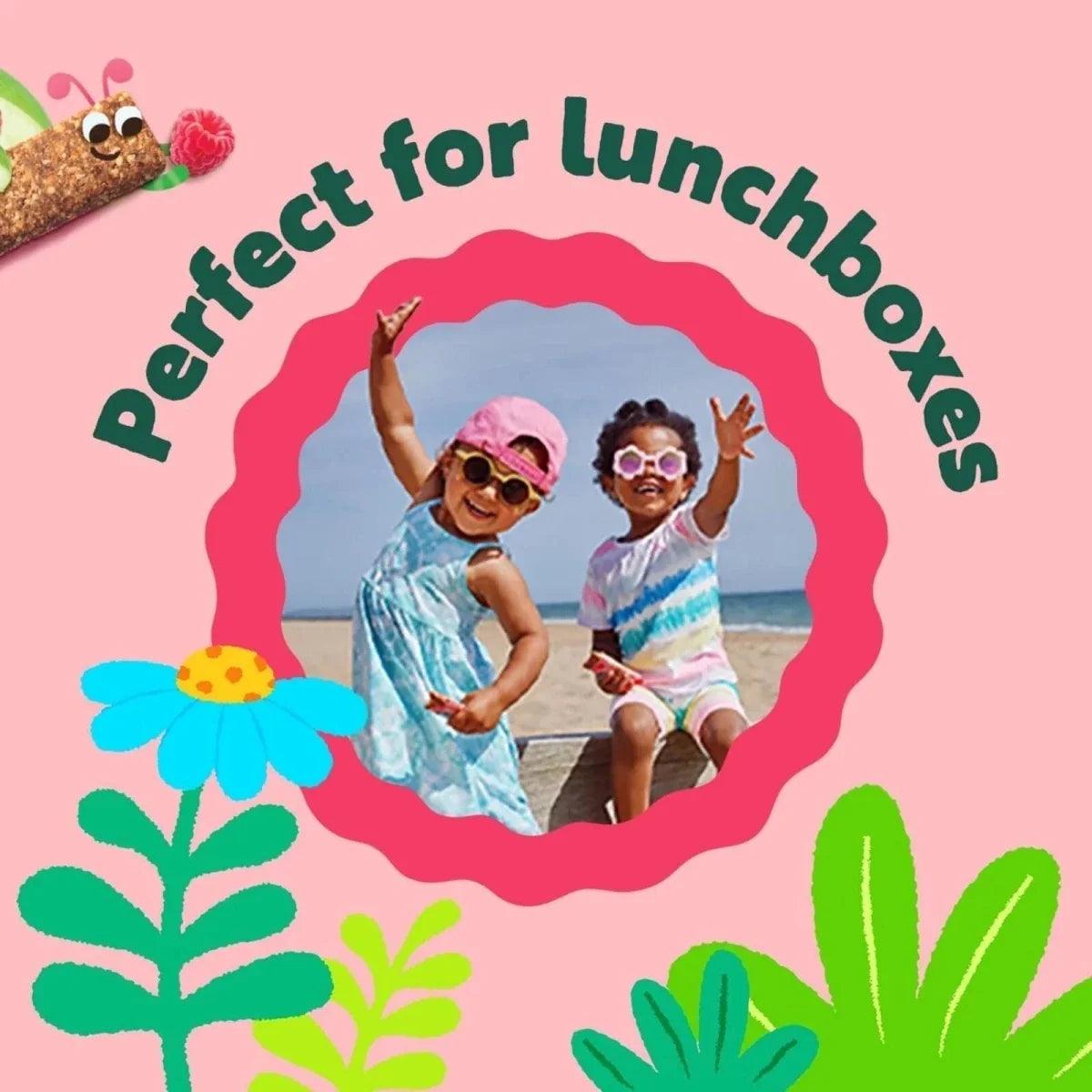 Banana soft oat bar piece, lunchbox snack promotion for toddlers