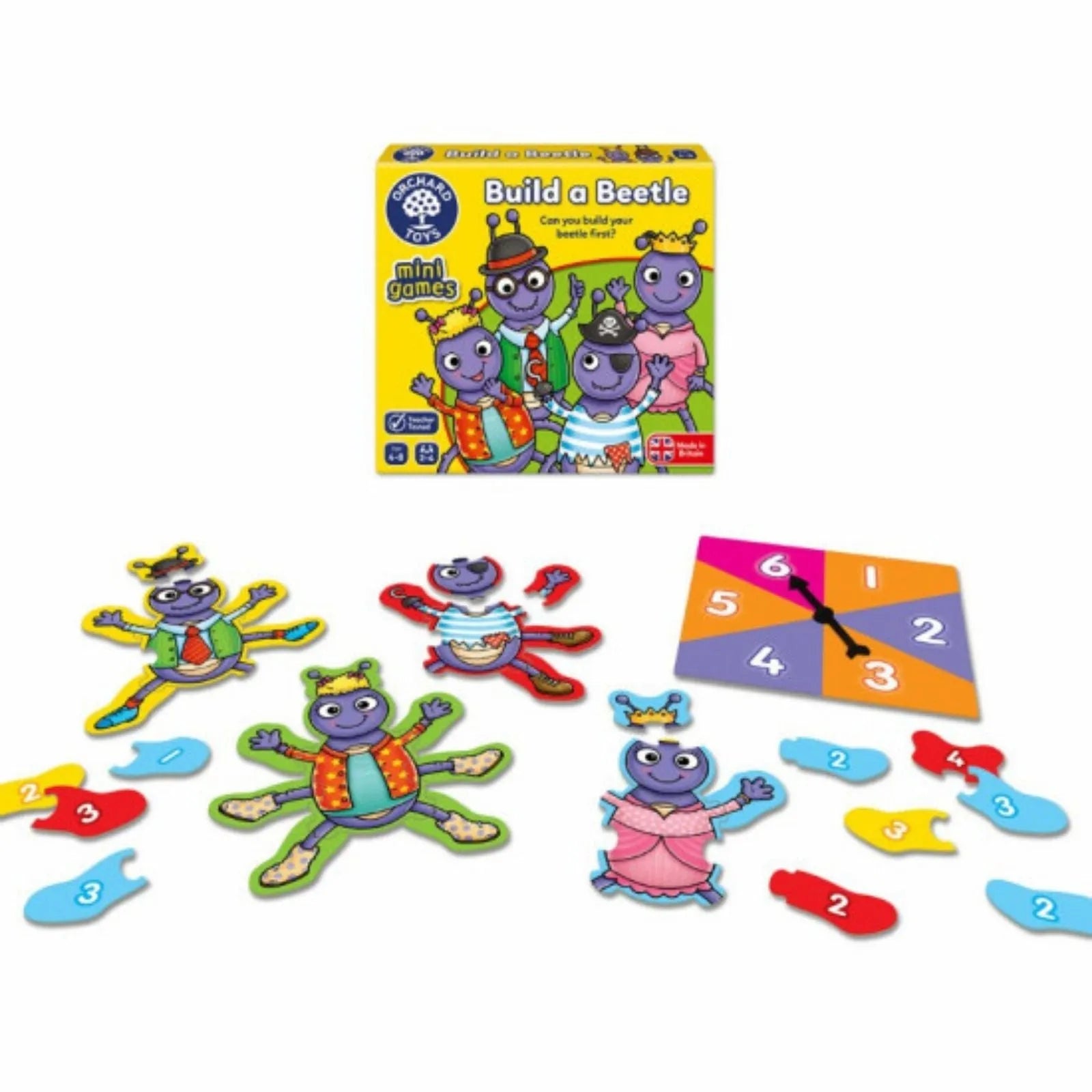 Orchard Toys Mini Games - Build A Beetle