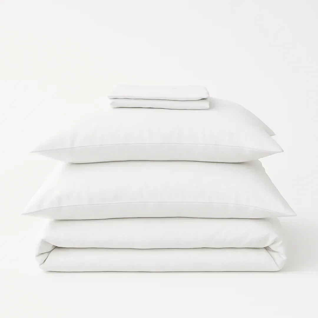 OrganicCottonPercaleBedSheetSet - Bobobiy