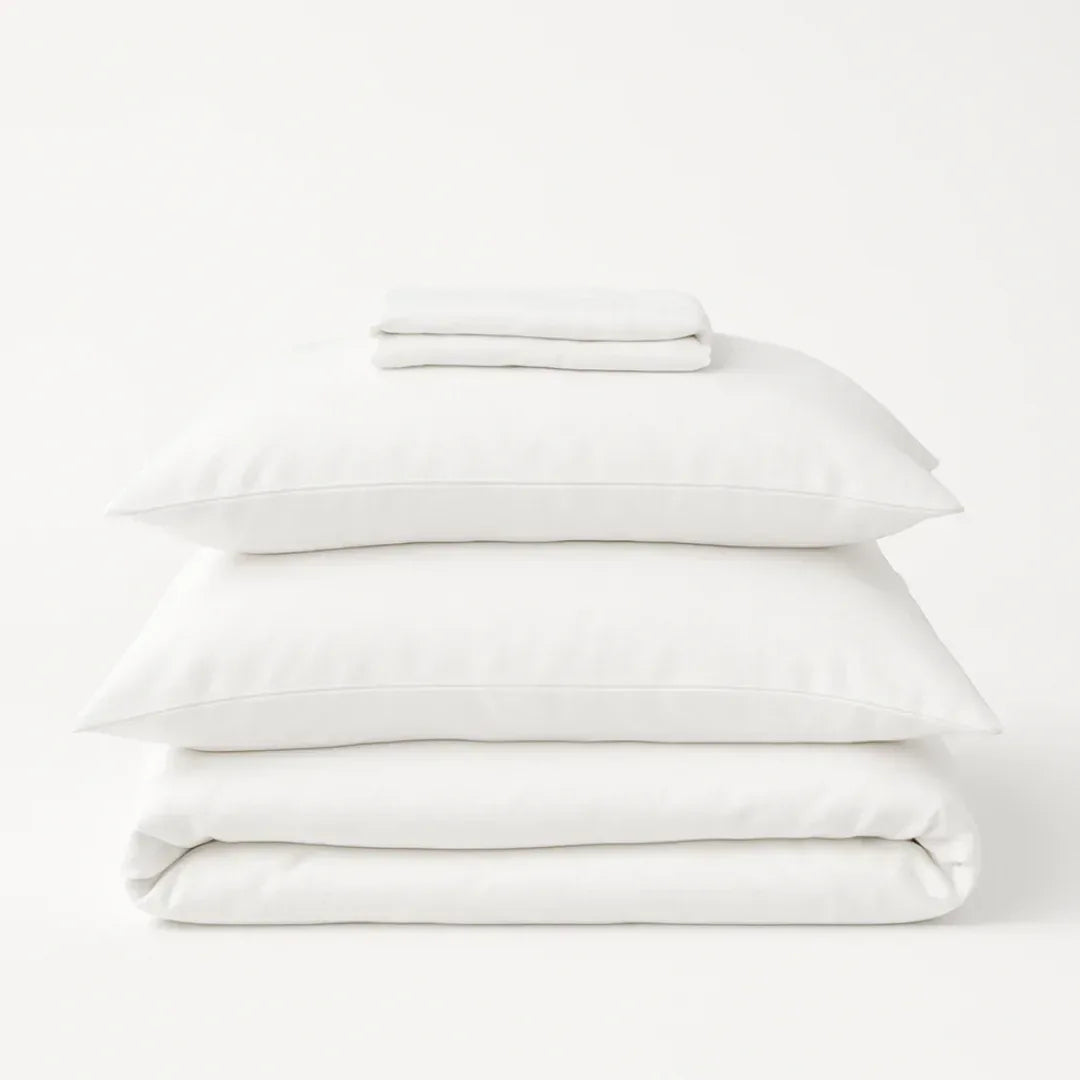 OrganicCottonSatinBedSheetSet - Bobobiy