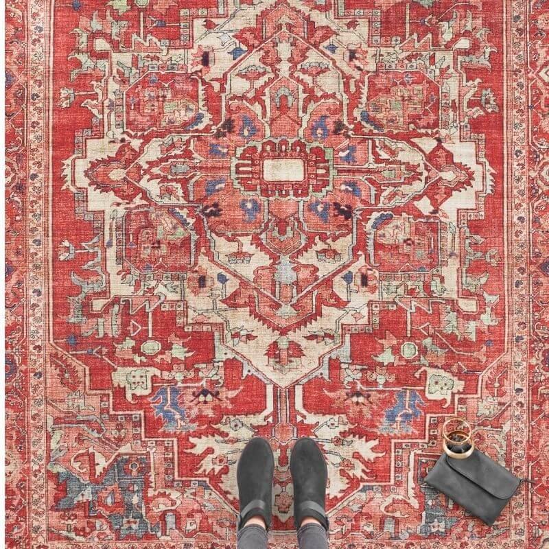 Oriental_Leta_Rug-red-2 - Bobobiy