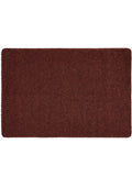 Washable Ox Red Shaggy Rug