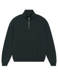 Organic Boxy Quarter Zip Sweatshirt: Unisex