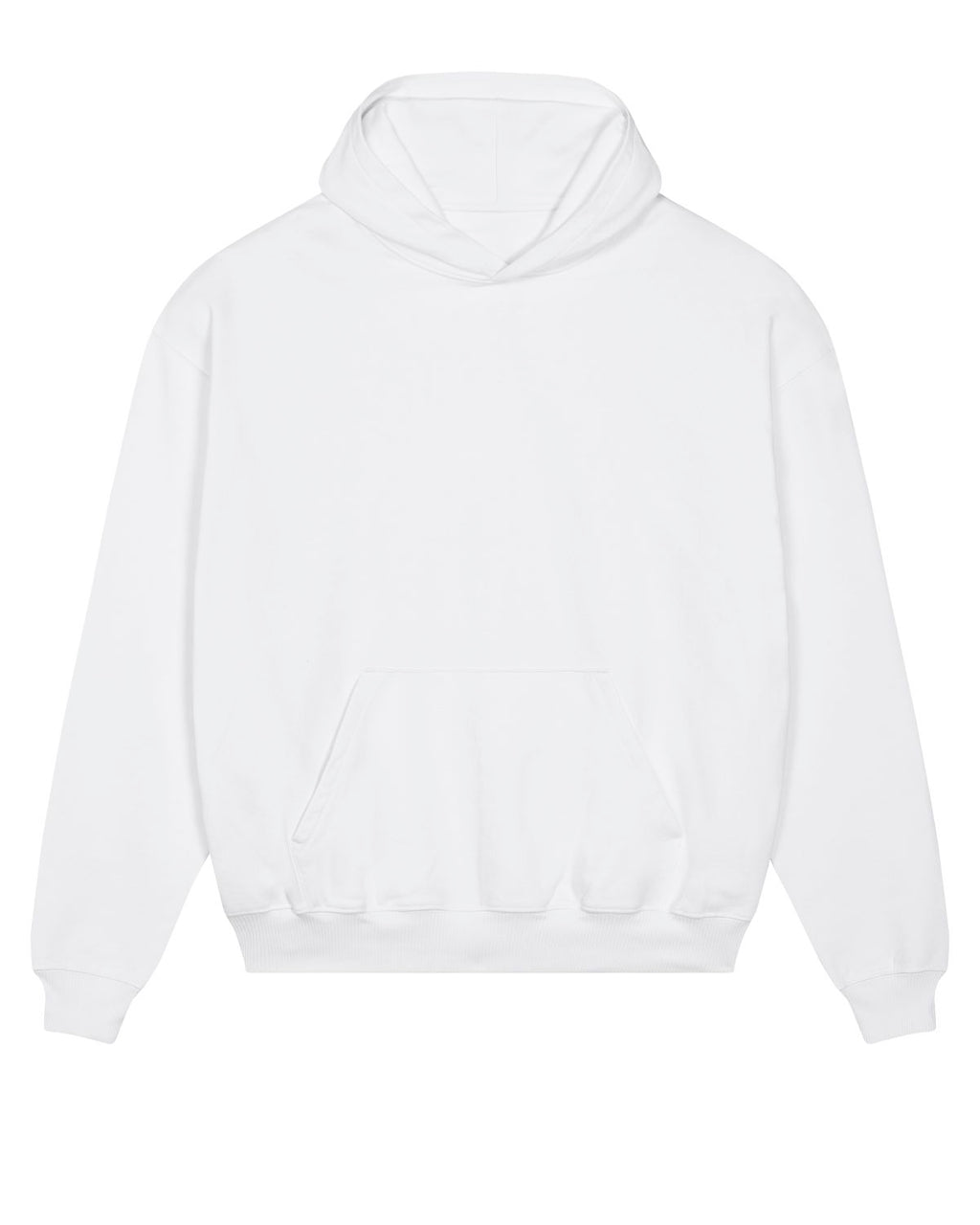 Organic Boxy Heavy Hooded Sweatshirt: Unisex