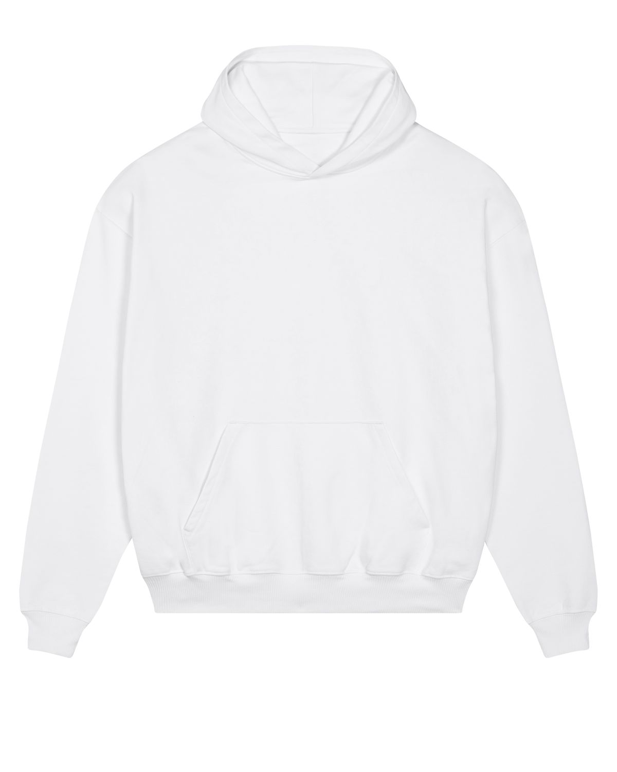 Organic Boxy Heavy Hooded Sweatshirt: Unisex