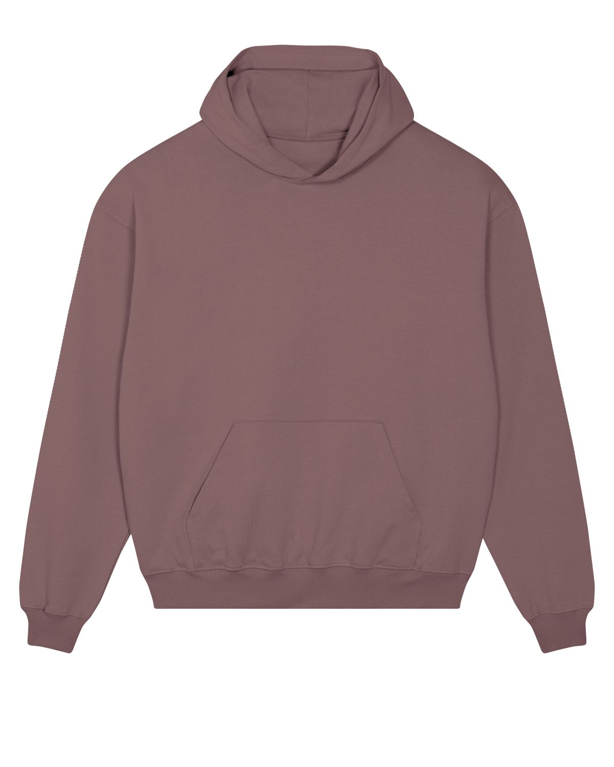 Organic Boxy Heavy Hooded Sweatshirt: Unisex