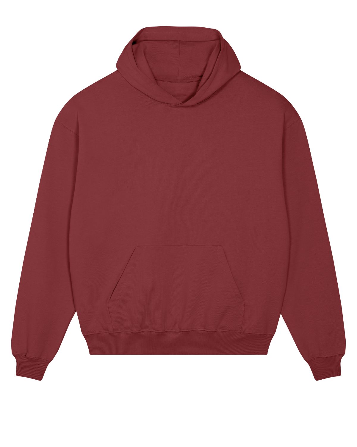 Organic Boxy Heavy Hooded Sweatshirt: Unisex