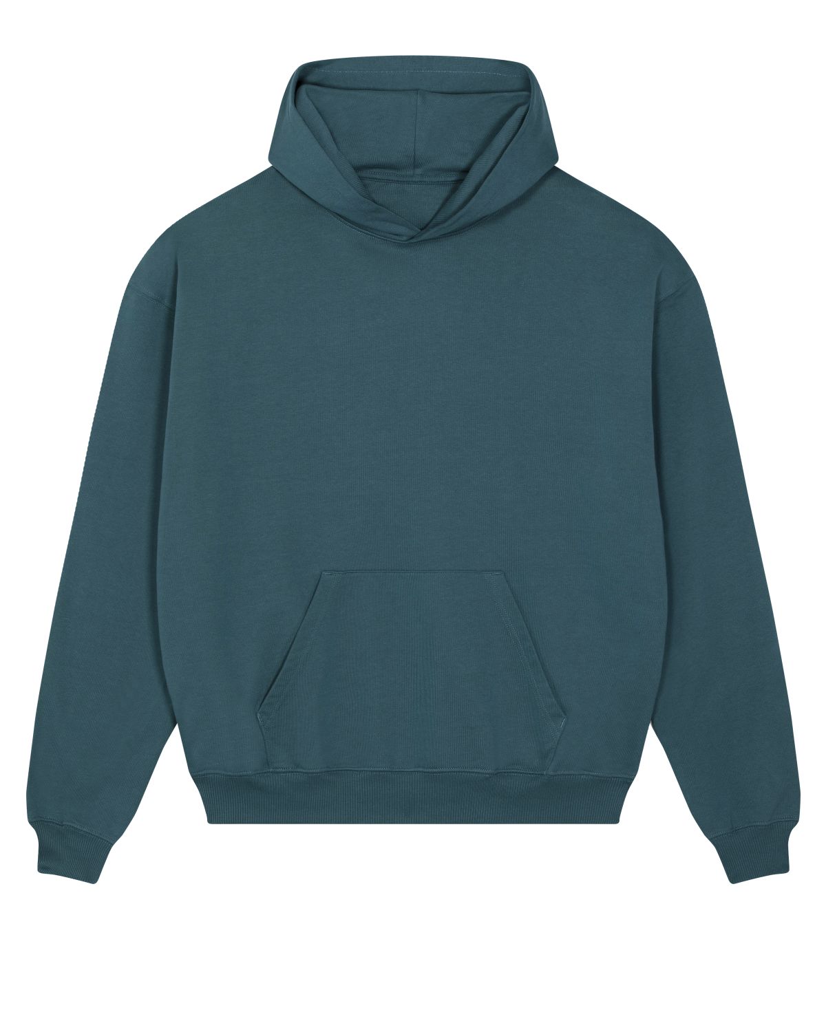 Organic Boxy Heavy Hooded Sweatshirt: Unisex