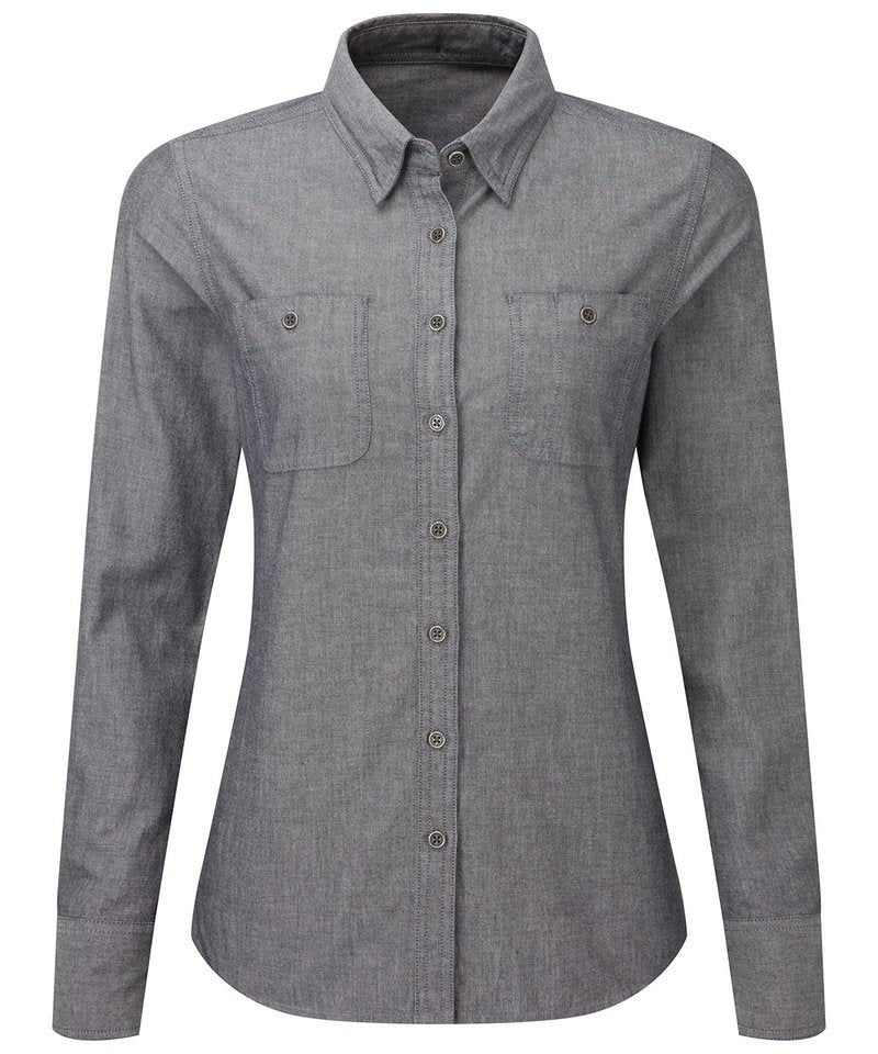 Organic Chambray Shirt: Womens