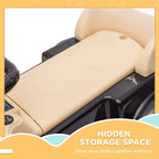 Mercedes-Benz 300S ride-on car seat with hidden storage space under the cushion
