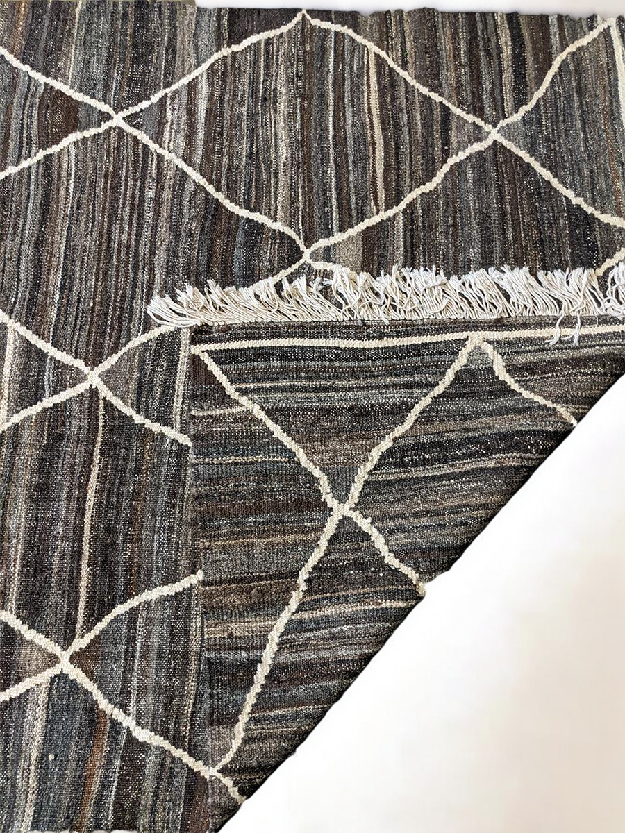 Zarifa Flatweave Rug - 183 x 132 cm - Handmade