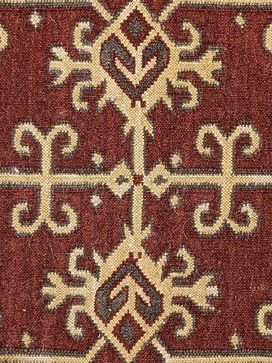 Turkish Kilim Vintage Cushion Cover - 40 x 40 cm - Handmade