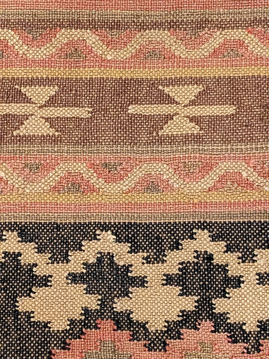Turkish Kilim Vintage Cushion Cover - 56 x 40 cm - Handmade