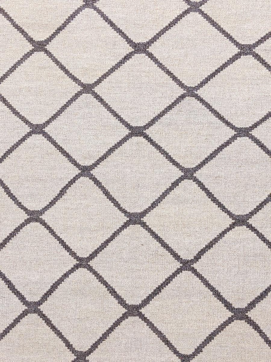 Interlace Flatweave Rug - Size: 159 x 98 cm - Handmade