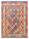 Maimana Afghanistan Kilim Rug - 203 x 150 cm - Handmade