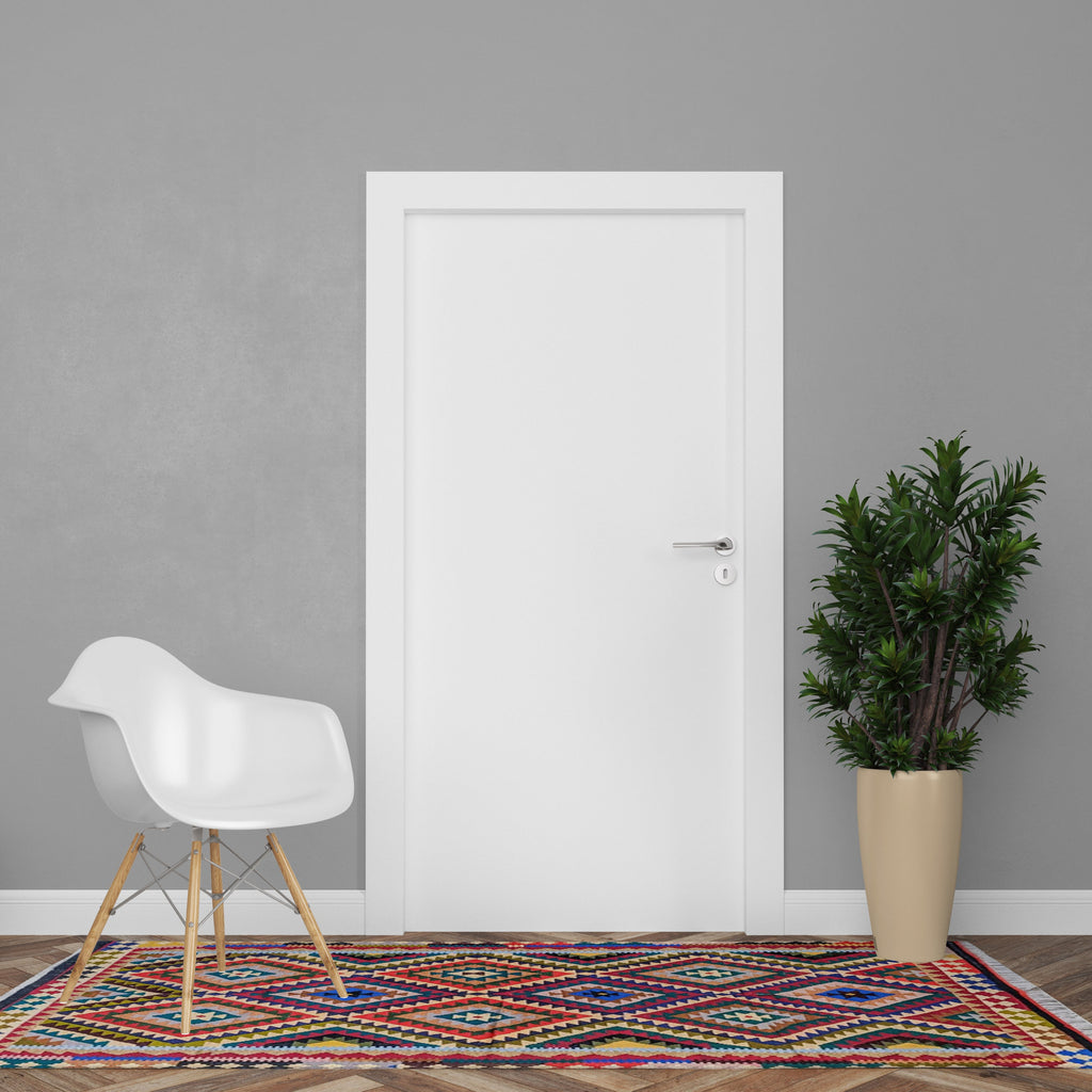 Maimana Afghanistan Kilim Rug - 236 x 152 cm - Handmade