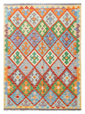 Maimana Afghanistan Kilim Rug - 183 x 132 cm - Handmade