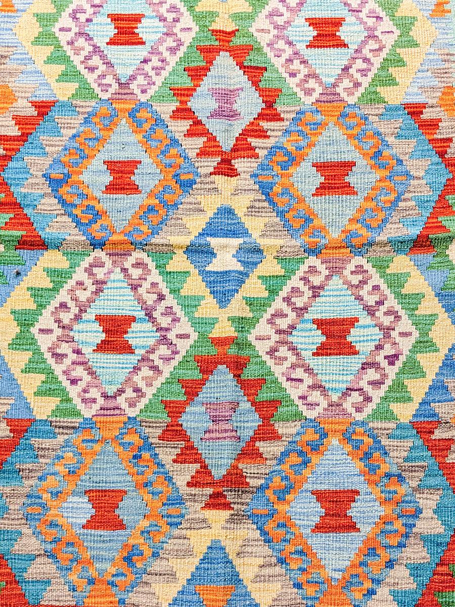 Maimana Afghanistan Kilim Rug - 178 x 124 cm - Handmade