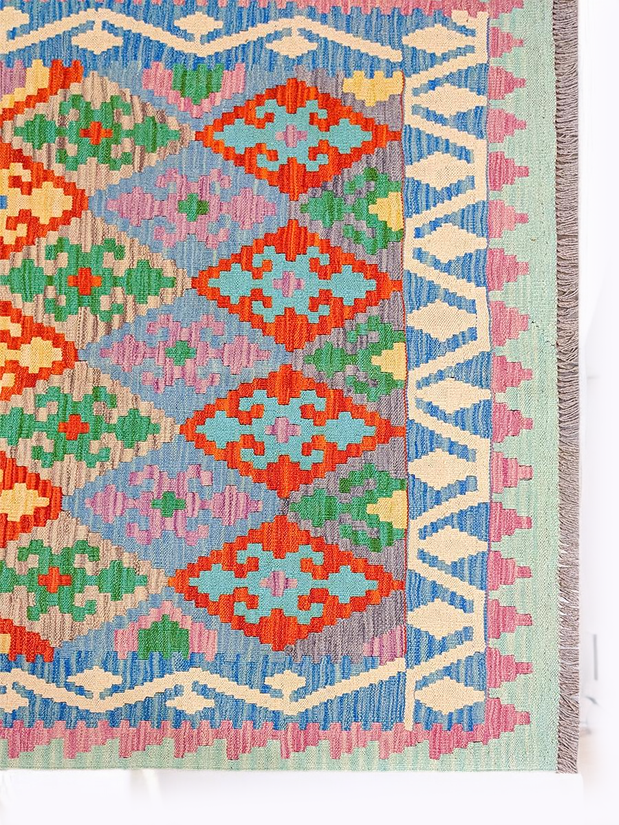 Maimana Afghanistan Kilim Rug - 173 x 130 cm - Handmade