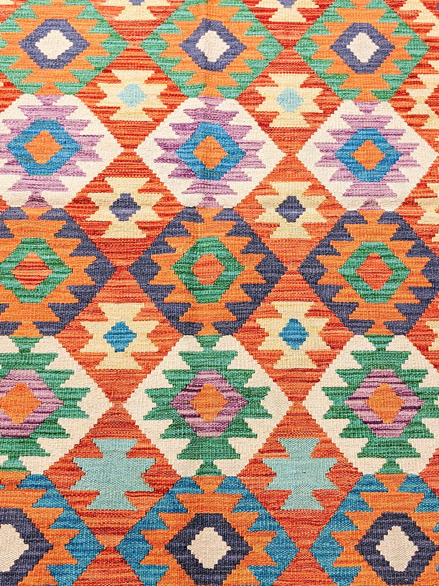 Maimana Afghanistan Kilim Rug - 180 x 117 cm - Handmade