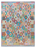 Maimana Afghanistan Kilim Rug - 284 x 203 cm - Handmade