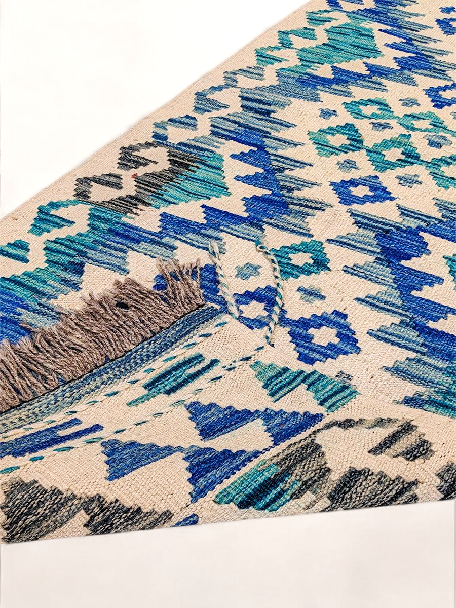 Maimana Afghanistan Kilim Rug - 150 x 53 cm - Handmade