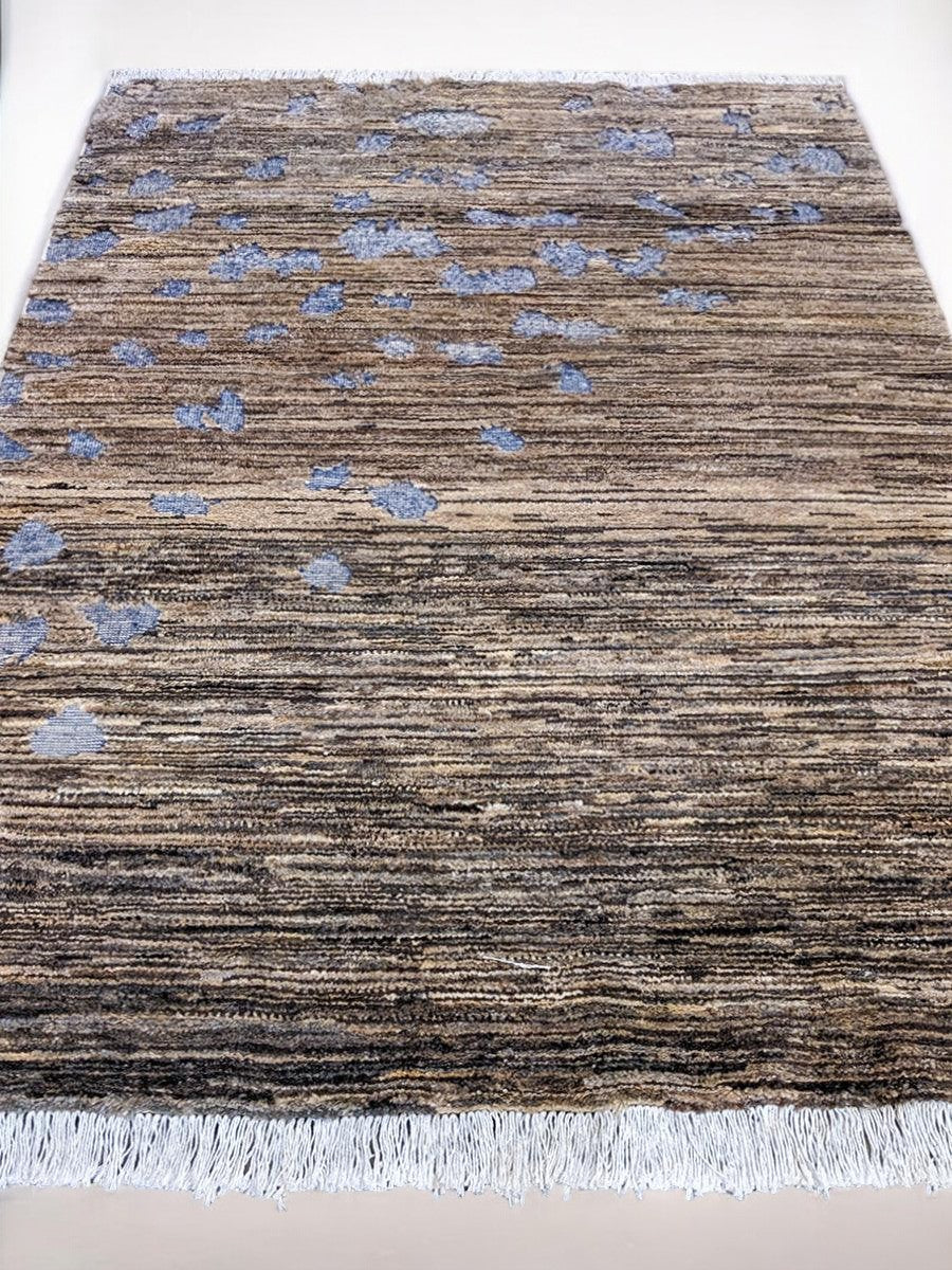 Sculpture Hand Knotted Rug - 247 x 159 cm - Handmade