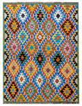 Maimana Afghanistan Kilim Rug - 208 x 150 cm - Handmade