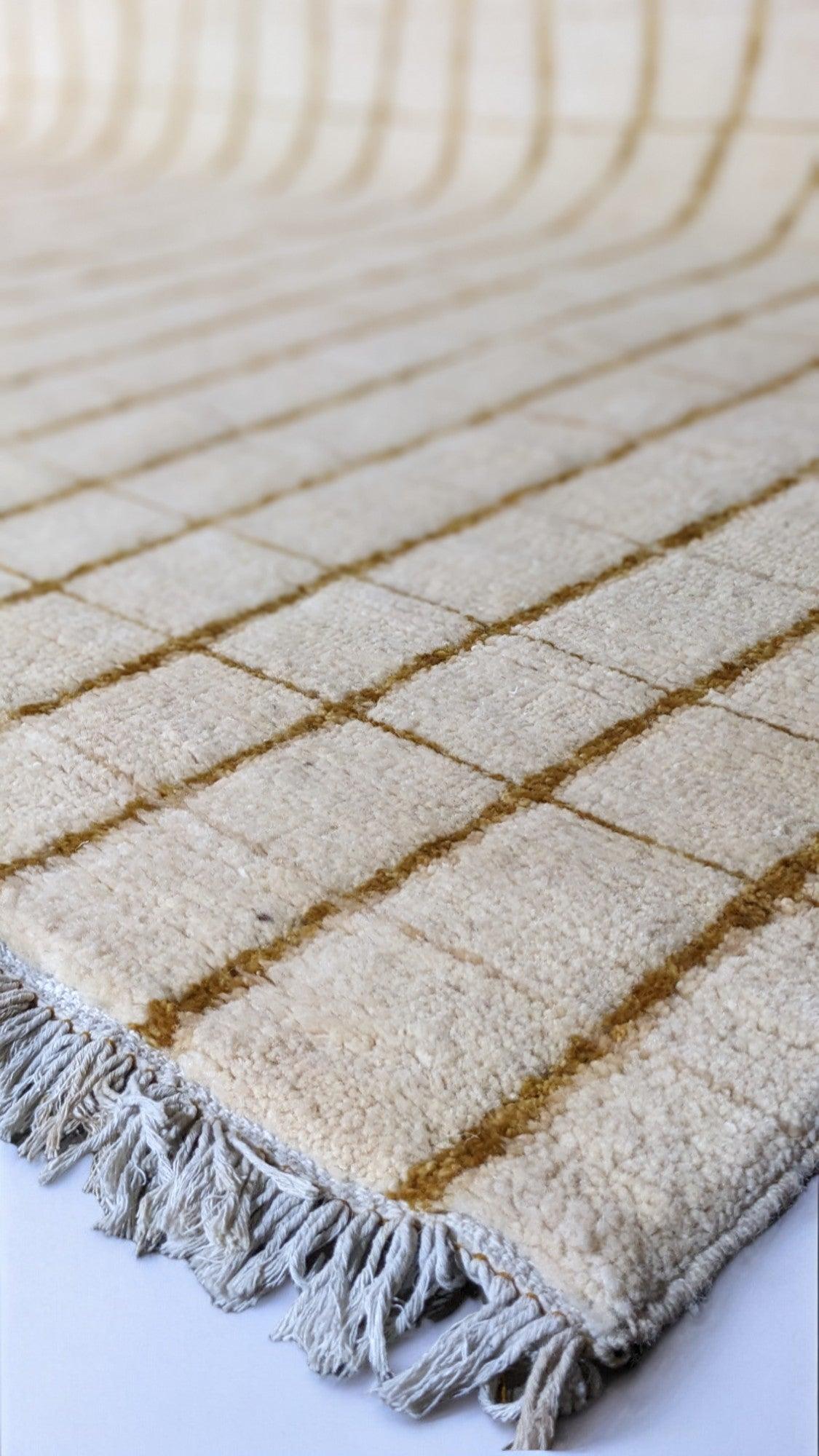 Stormy Hand Knotted Rug - 302 x 250 cm - Handmade